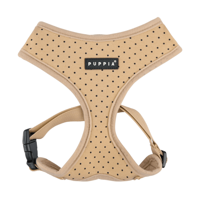 Puppia Dotty Hondentuig Model A Beige hondentuig > honden harnas > model A X - Small