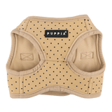 Puppia Dotty Vest Harness Model B Beige hondentuig > honden harnas > model B Small