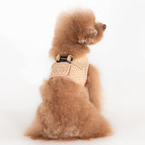 Puppia Dotty Vest Harness Model B Beige hondentuig > honden harnas > model B Small