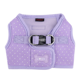 Puppia Dotty Vest Harness Model B Violet hondentuig > honden harnas > model B Small