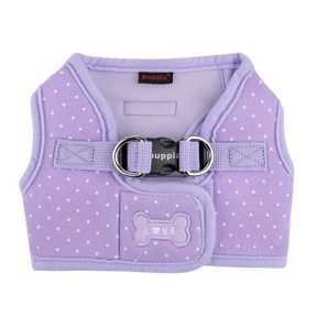 Puppia Dotty Vest Harness Model B Violet hondentuig > honden harnas > model B Small