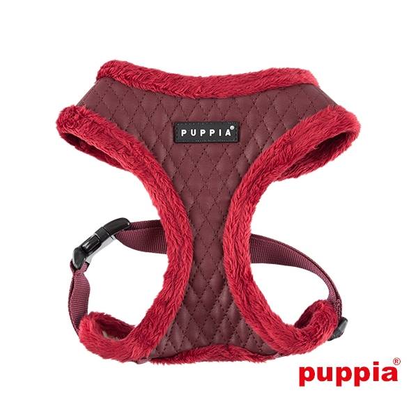 Puppia Farren harness model A wine - Premium hondentuig > honden harnas from Puppia - Just €21.75! Shop now at Frenkiezdogshop