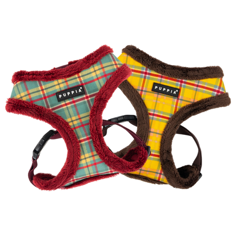 Puppia Galaxia Harness Model A - Brown hondentuig > honden harnas > model A Small