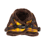 Puppia Galaxia Vest Harness Model B - Brown hondentuig > honden harnas > model B Small