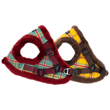 Puppia Galaxia Vest Harness Model B - Brown hondentuig > honden harnas > model B Small