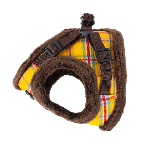 Puppia Galaxia Vest Harness Model B - Brown hondentuig > honden harnas > model B Small