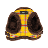 Puppia Galaxia Vest Harness Model B - Brown hondentuig > honden harnas > model B Small