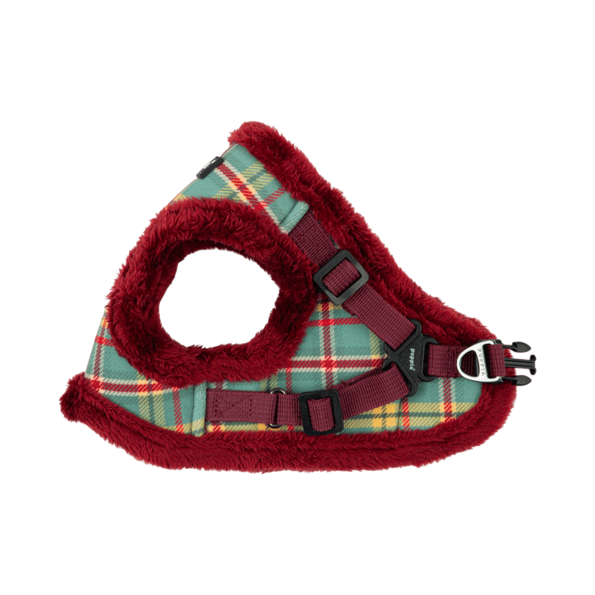 Puppia Galaxia Vest Harness Model B - Wine hondentuig > honden harnas > model B Small