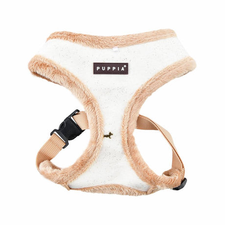 Puppia Gia Harness model A Ivory - Premium hondentuig > honden harnas from Puppia - Just €26.99! Shop now at Frenkiezdogshop