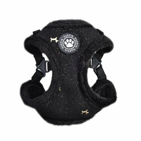 Puppia Gia Harness model C Black - Premium hondentuig > honden harnas from Puppia - Just €30.99! Shop now at Frenkiezdogshop