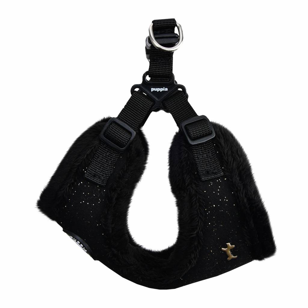 Puppia Gia Harness model C Black - Premium hondentuig > honden harnas from Puppia - Just €30.99! Shop now at Frenkiezdogshop