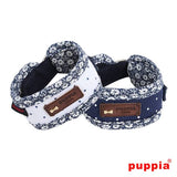 Puppia Gypsophila halsband Navy - Premium halsband > hondenhalsband from Puppia - Just €20.99! Shop now at Frenkiezdogshop