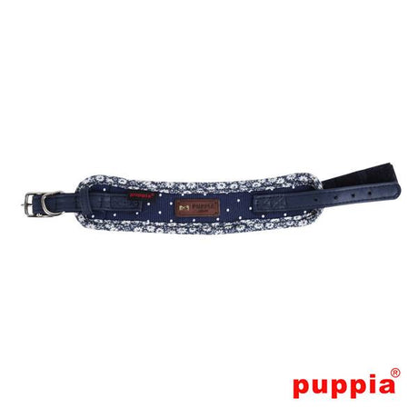 Puppia Gypsophila halsband Navy - Premium halsband > hondenhalsband from Puppia - Just €20.99! Shop now at Frenkiezdogshop