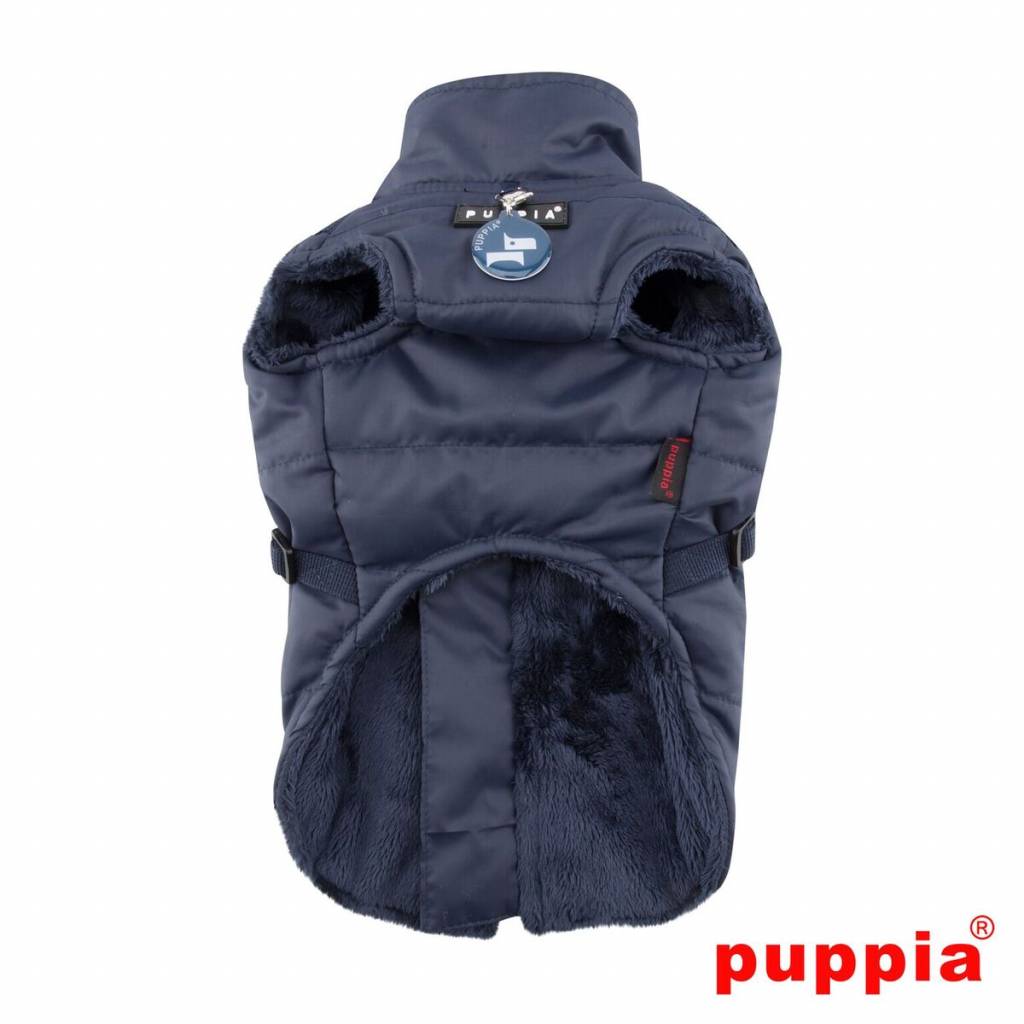 Puppia Wilkes Jacket Harness Navy - Premium Hondenkleding > hondenjas from Puppia - Just €77.99! Shop now at Frenkiezdogshop