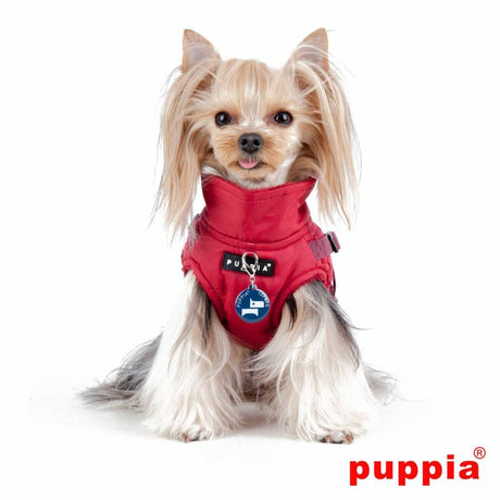 Puppia Wilkes Jacket Harness Wine Hondenkleding > hondenjas Small