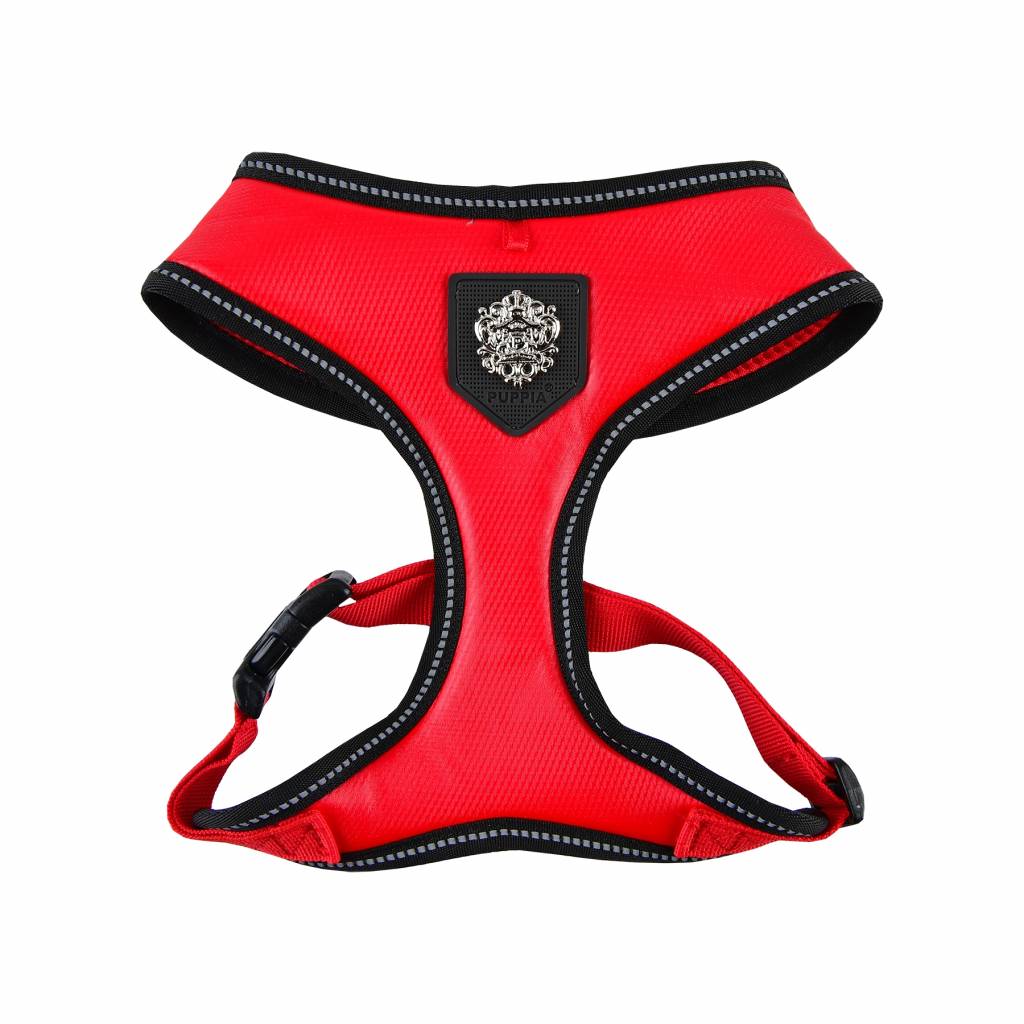 Puppia Legacy Harness model A Red - Premium hondentuig > honden harnas from Puppia - Just €29.99! Shop now at Frenkiezdogshop