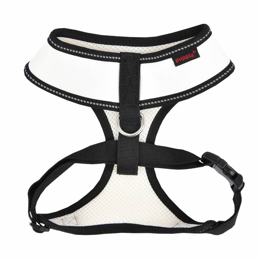 Puppia Legacy Harness model A White - Premium hondentuig > honden harnas from Puppia - Just €29.99! Shop now at Frenkiezdogshop