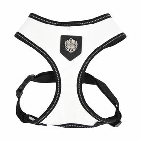 Puppia Legacy Harness model A White - Premium hondentuig > honden harnas from Puppia - Just €20! Shop now at Frenkiezdogshop