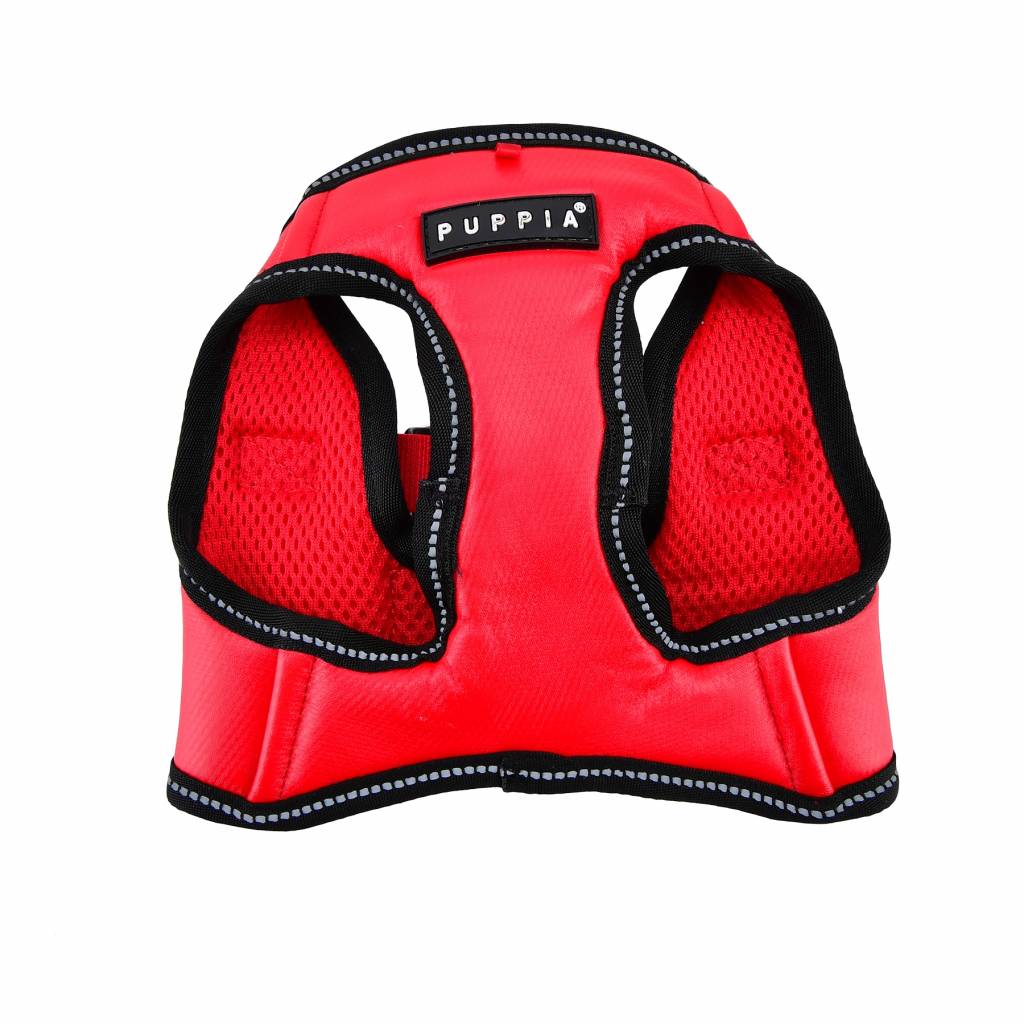 Puppia Legacy Vest Harness model B Red - Premium hondentuig > honden harnas from Puppia - Just €27.99! Shop now at Frenkiezdogshop