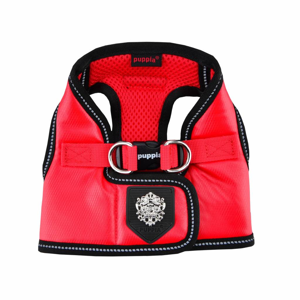 Puppia Legacy Vest Harness model B Red - Premium hondentuig > honden harnas from Puppia - Just €27.99! Shop now at Frenkiezdogshop