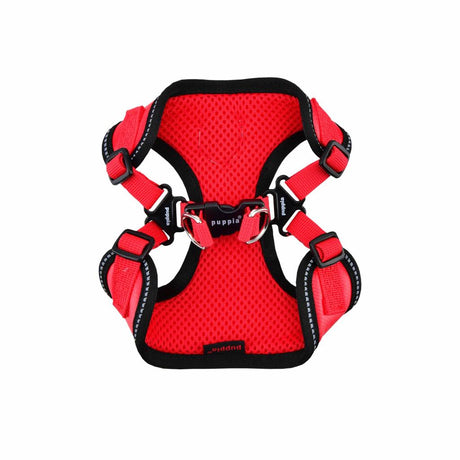 Puppia Legacy Harness model C Red - Premium hondentuig > honden harnas from Puppia - Just €29.99! Shop now at Frenkiezdogshop