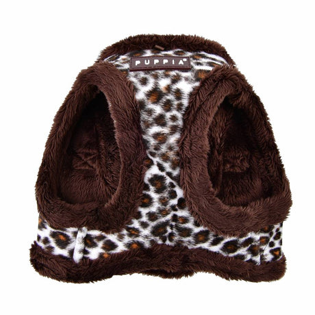 Puppia Leonard Vest Harness model B Brown hondentuig > honden harnas > model B Small