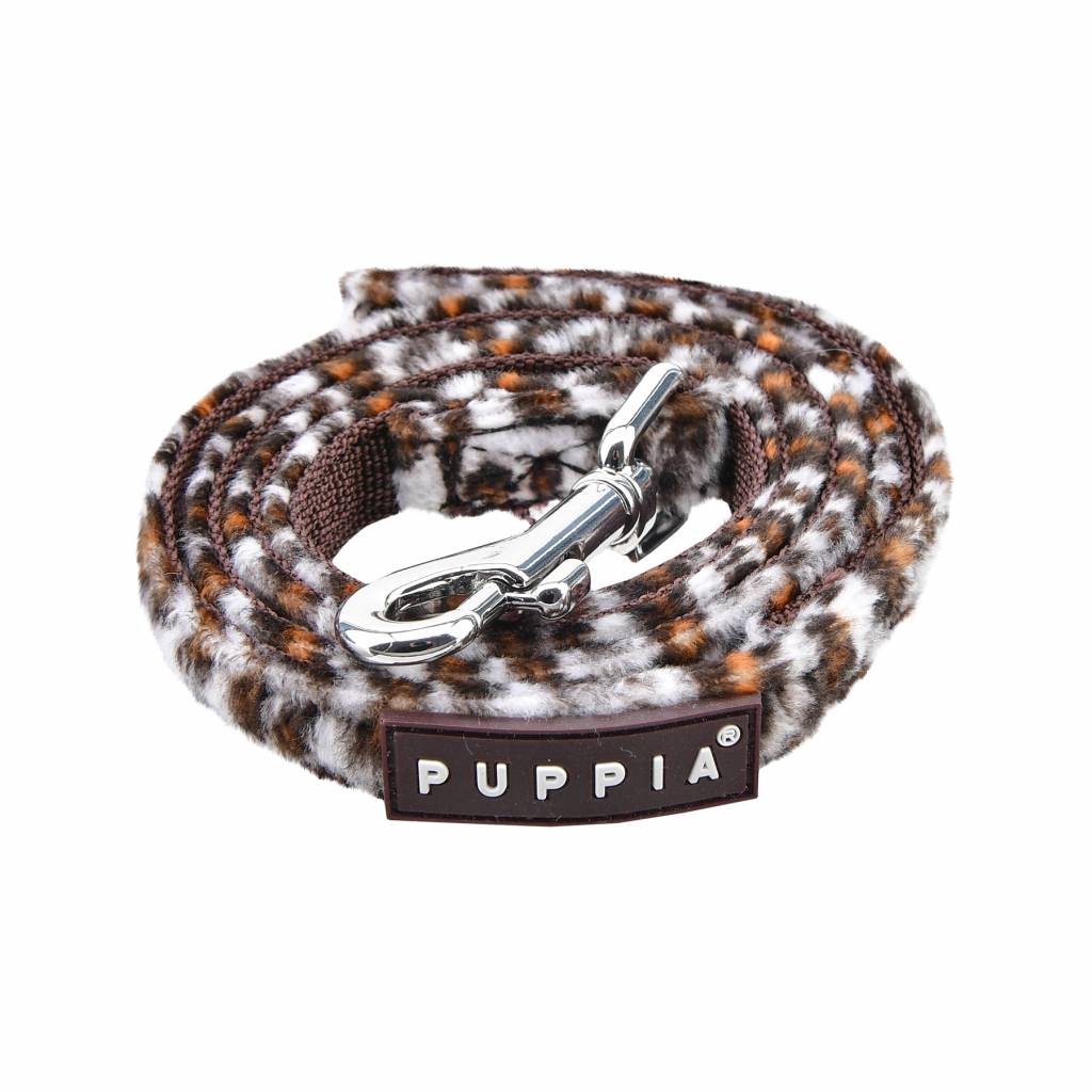 Puppia Leonard Lijn Brown - Premium hondenriem > hondenlijn from Puppia - Just €14.99! Shop now at Frenkiezdogshop