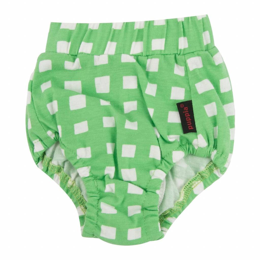 Puppia Ava sanitary panty green - Premium Loopsheidbroekje > Periodebroekje from Puppia - Just €18.99! Shop now at Frenkiezdogshop