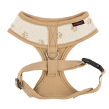 Puppia Pawprint Hondentuig Model A Beige hondentuig > honden harnas > model A Small