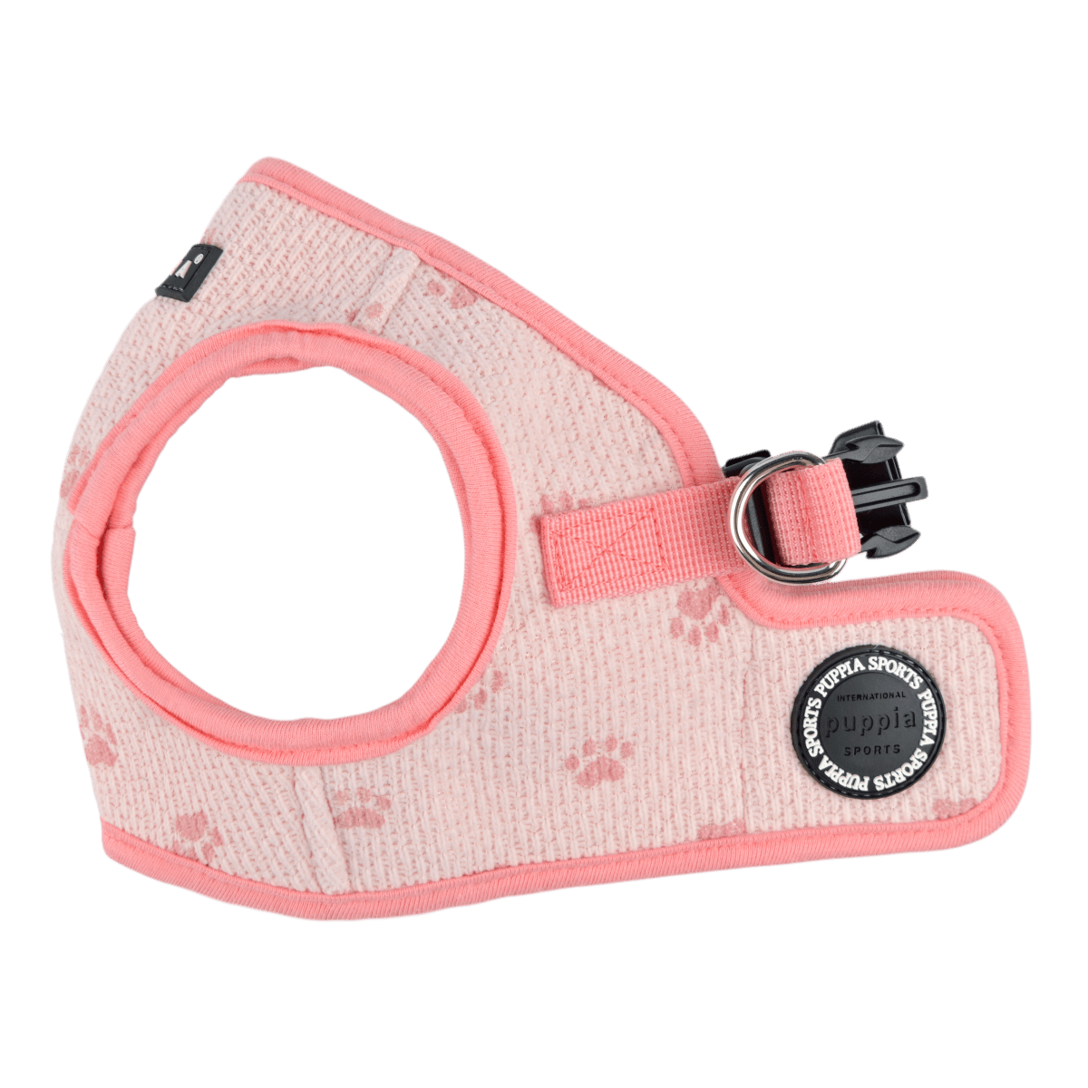 Puppia Pawprint Vest Harness Model B Pink hondentuig > honden harnas > model B Small