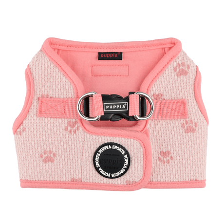 Puppia Pawprint Vest Harness Model B Pink hondentuig > honden harnas > model B Small