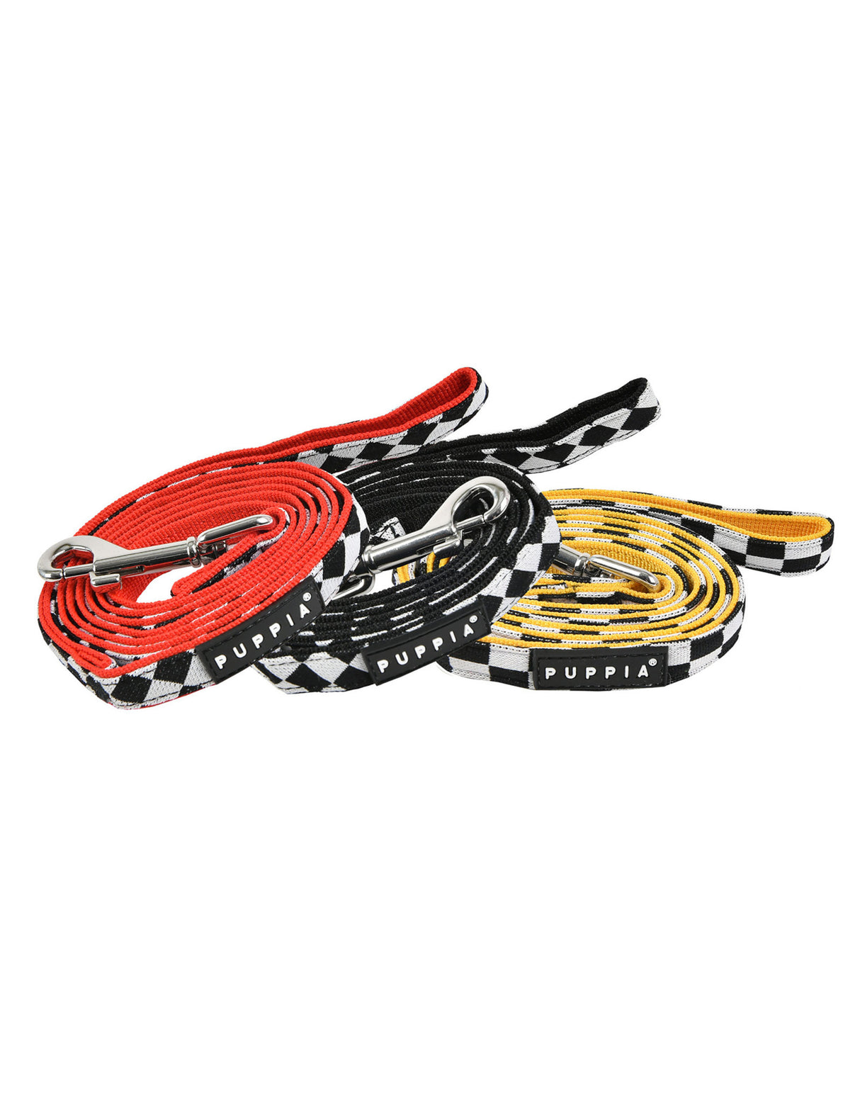 Puppia Racer Lijn Red - Premium hondenriem > hondenlijn from Puppia - Just €14.99! Shop now at Frenkiezdogshop