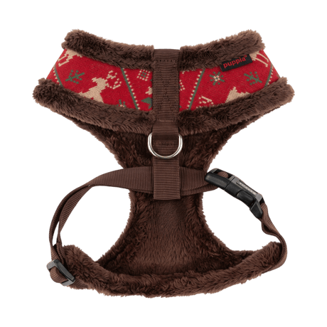 Puppia Rhapsodia Harness Model A - Brown hondentuig > honden harnas > model A Small