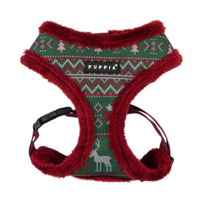 Puppia Rhapsodia Harness Model A - Wine hondentuig > honden harnas > model A Small