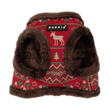 Puppia Rhapsodia Vest Harness Model B- Brown hondentuig > honden harnas > model B Small