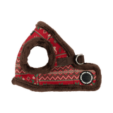 Puppia Rhapsodia Vest Harness Model B- Brown hondentuig > honden harnas > model B Small
