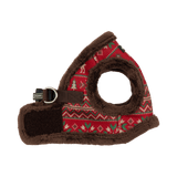 Puppia Rhapsodia Vest Harness Model B- Brown hondentuig > honden harnas > model B Small