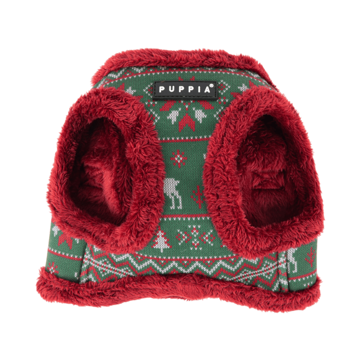 Puppia Rhapsodia Vest Harness Model B - Wine hondentuig > honden harnas > model B Small
