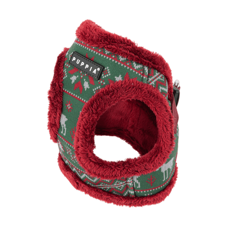 Puppia Rhapsodia Vest Harness Model B - Wine hondentuig > honden harnas > model B Small