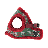 Puppia Rhapsodia Vest Harness Model B - Wine hondentuig > honden harnas > model B Small