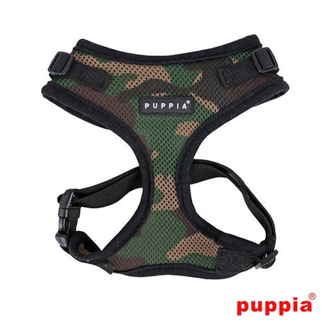 Puppia Soft Harness Ritefit Camo - Premium hondentuig > honden harnas from Puppia - Just €19.99! Shop now at Frenkiezdogshop