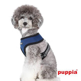 Puppia Smart Soft Harness model A royal blue - Premium hondentuig > honden harnas from Puppia - Just €22.99! Shop now at Frenkiezdogshop