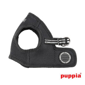 Puppia Smart Soft Harness model B Black ( SMALL ) hondentuig > honden harnas > model B Small