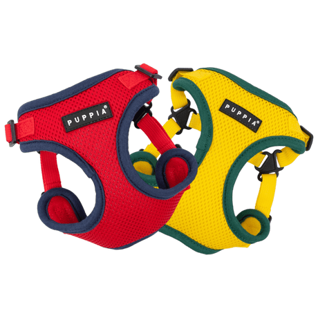 Puppia Soft Ez-Buckle Harness C - Yellow hondentuig > honden harnas > model C Small