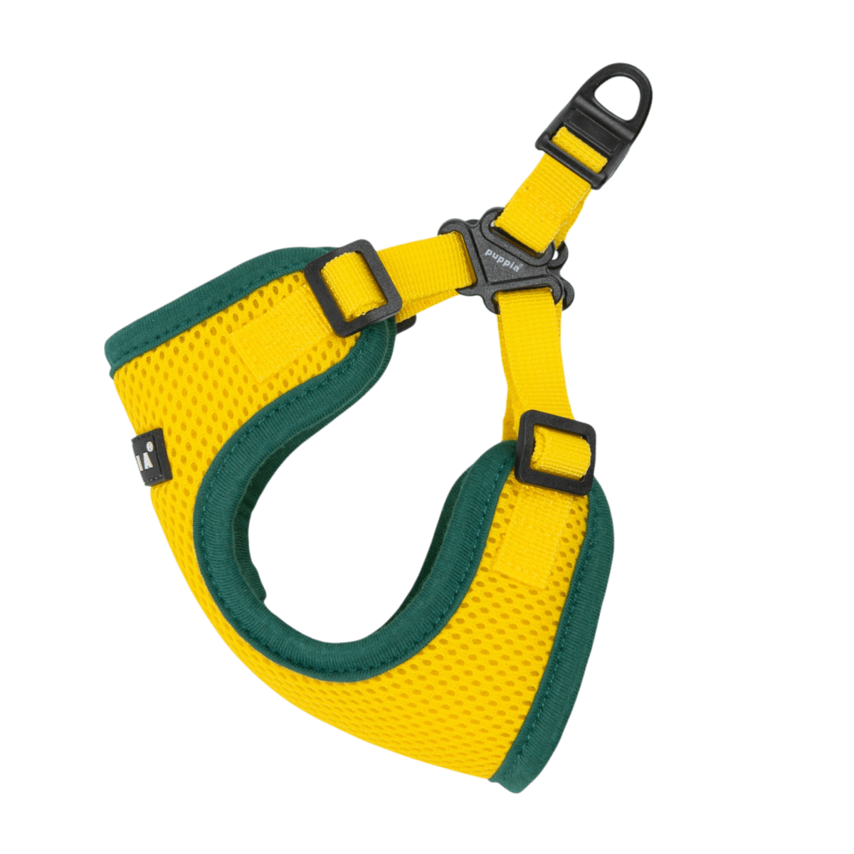 Puppia Soft Ez-Buckle Harness C - Yellow hondentuig > honden harnas > model C Small