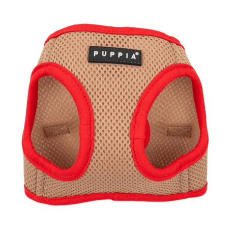 Puppia Soft Ez-Buckle Vest Harness B - Beige hondentuig > honden harnas > model B Small