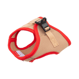 Puppia Soft Ez-Buckle Vest Harness B - Beige hondentuig > honden harnas > model B Small