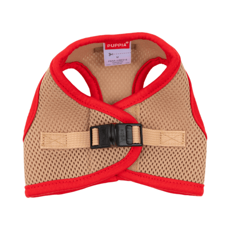 Puppia Soft Ez-Buckle Vest Harness B - Beige hondentuig > honden harnas > model B Small