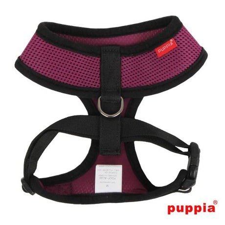 Puppia Soft Harness model A purple hondentuig > honden harnas > model A X - Small