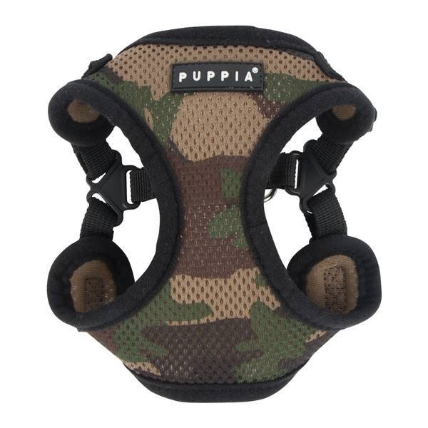 Puppia Soft Harness model C Camo - Premium hondentuig > honden harnas from Puppia - Just €23.99! Shop now at Frenkiezdogshop